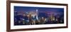 Victoria Harbour and Skyline from the Peak, Hong Kong, China-Michele Falzone-Framed Photographic Print