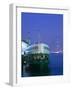 Victoria Harbour, Star Ferry Terminal, Kowloon, Hong Kong, China-Walter Bibikow-Framed Photographic Print