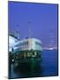 Victoria Harbour, Star Ferry Terminal, Kowloon, Hong Kong, China-Walter Bibikow-Mounted Photographic Print