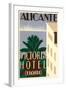 Victoria Hotel, Alicante, Spain-null-Framed Art Print