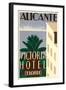 Victoria Hotel, Alicante, Spain-null-Framed Art Print