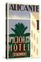 Victoria Hotel, Alicante, Spain-null-Stretched Canvas