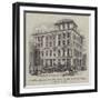 Victoria House, the Residence of the Prince of Wales Whilst in Ottawa-null-Framed Giclee Print