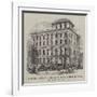 Victoria House, the Residence of the Prince of Wales Whilst in Ottawa-null-Framed Giclee Print