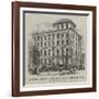 Victoria House, the Residence of the Prince of Wales Whilst in Ottawa-null-Framed Giclee Print