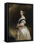 Victoria Ière, reine de Grande-Bretagne et d'Irlande en 1837 - Impératrice des Indes (1819-1901) --Franz Xaver Winterhalter-Framed Stretched Canvas