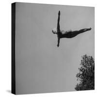 Victoria Manalo Draves Diving Like a Swan-John Florea-Stretched Canvas