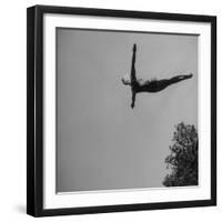 Victoria Manalo Draves Diving Like a Swan-John Florea-Framed Premium Photographic Print