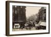 Victoria Market, Manchester (B/W Photo)-Francis Frith-Framed Giclee Print