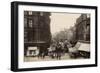 Victoria Market, Manchester (B/W Photo)-Francis Frith-Framed Giclee Print