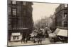 Victoria Market, Manchester (B/W Photo)-Francis Frith-Mounted Giclee Print