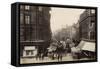 Victoria Market, Manchester (B/W Photo)-Francis Frith-Framed Stretched Canvas