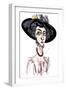 Victoria Mary 'Vita' Sackville-West English poet and novelist; caricature-Neale Osborne-Framed Giclee Print