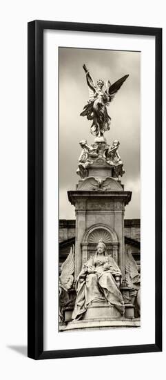 Victoria Memorial at Buckingham Palace - London - England - United Kingdom - Europe - Door Poster-Philippe Hugonnard-Framed Photographic Print