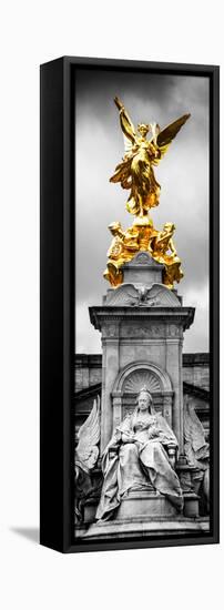 Victoria Memorial at Buckingham Palace - London - England - United Kingdom - Europe - Door Poster-Philippe Hugonnard-Framed Stretched Canvas