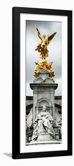 Victoria Memorial at Buckingham Palace - London - England - United Kingdom - Europe - Door Poster-Philippe Hugonnard-Framed Photographic Print