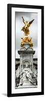 Victoria Memorial at Buckingham Palace - London - England - United Kingdom - Europe - Door Poster-Philippe Hugonnard-Framed Photographic Print