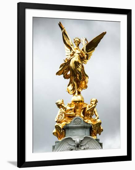 Victoria Memorial at Buckingham Palace - London - UK - England - United Kingdom - Europe-Philippe Hugonnard-Framed Photographic Print