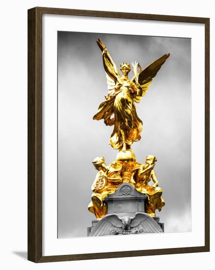 Victoria Memorial at Buckingham Palace - London - UK - England - United Kingdom - Europe-Philippe Hugonnard-Framed Photographic Print