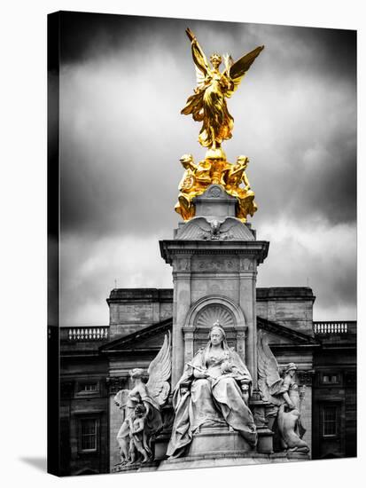 Victoria Memorial at Buckingham Palace - London - UK - England - United Kingdom - Europe-Philippe Hugonnard-Stretched Canvas