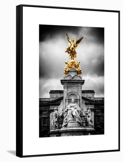 Victoria Memorial at Buckingham Palace - London - UK - England - United Kingdom - Europe-Philippe Hugonnard-Framed Stretched Canvas