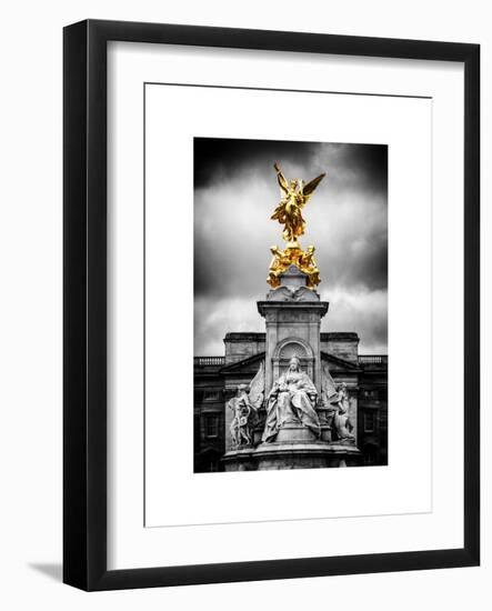 Victoria Memorial at Buckingham Palace - London - UK - England - United Kingdom - Europe-Philippe Hugonnard-Framed Art Print