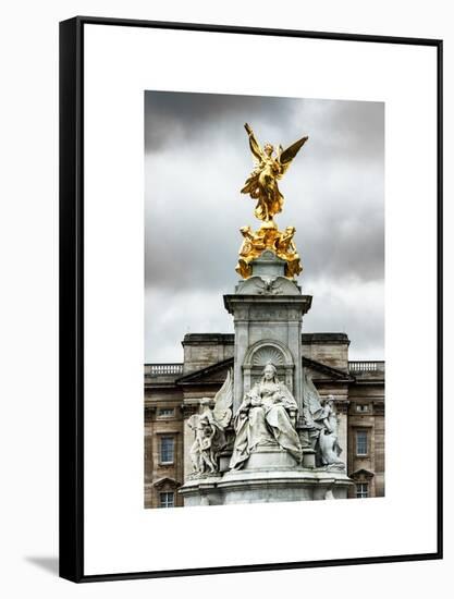 Victoria Memorial at Buckingham Palace - London - UK - England - United Kingdom - Europe-Philippe Hugonnard-Framed Stretched Canvas