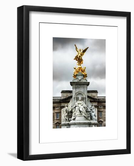 Victoria Memorial at Buckingham Palace - London - UK - England - United Kingdom - Europe-Philippe Hugonnard-Framed Art Print