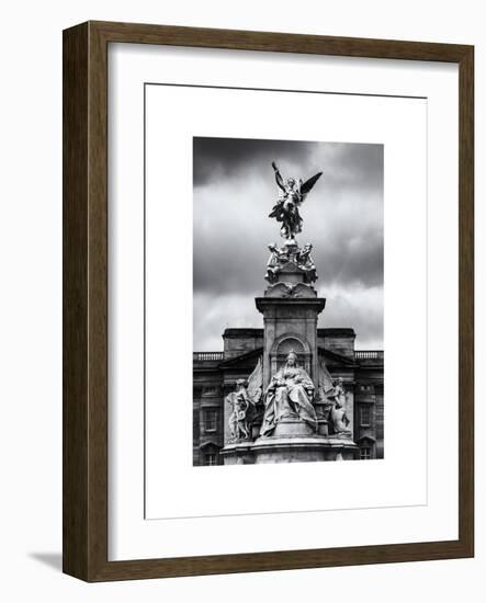 Victoria Memorial at Buckingham Palace - London - UK - England - United Kingdom - Europe-Philippe Hugonnard-Framed Art Print