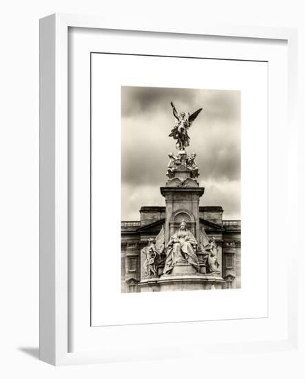 Victoria Memorial at Buckingham Palace - London - UK - England - United Kingdom - Europe-Philippe Hugonnard-Framed Art Print