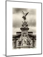 Victoria Memorial at Buckingham Palace - London - UK - England - United Kingdom - Europe-Philippe Hugonnard-Mounted Art Print