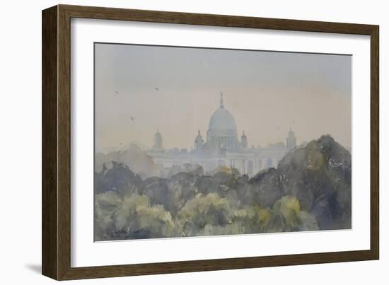 Victoria Memorial, Calcutta, 2011-Tim Scott Bolton-Framed Giclee Print