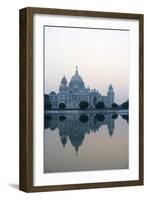 Victoria Memorial, Chowringhee, Kolkata (Calcutta), West Bengal, India, Asia-Bruno Morandi-Framed Photographic Print