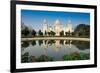 Victoria Memorial, Kolkata , India - Reflection on Water.-Rudra Narayan Mitra-Framed Photographic Print