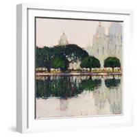 Victoria Memorial, Kolkata-Andrew Gifford-Framed Premium Giclee Print