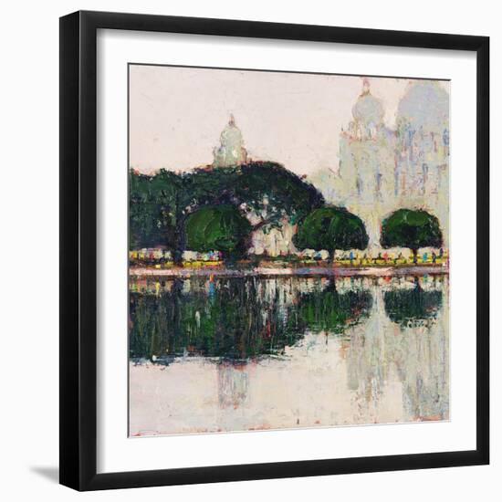 Victoria Memorial, Kolkata-Andrew Gifford-Framed Giclee Print