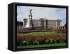 Victoria Monument and Buckingham Palace, London, England, United Kingdom, Europe-Rawlings Walter-Framed Stretched Canvas