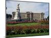 Victoria Monument and Buckingham Palace, London, England, United Kingdom, Europe-Rawlings Walter-Mounted Photographic Print