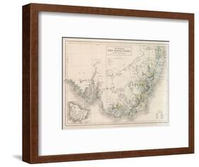 Victoria New South Wales South Australia-W. Hughes-Framed Photographic Print