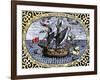 Victoria, One of Magellan's Fleet Which Circumnavigated the Earth, c.1519-1520-null-Framed Giclee Print