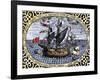 Victoria, One of Magellan's Fleet Which Circumnavigated the Earth, c.1519-1520-null-Framed Giclee Print