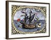 Victoria, One of Magellan's Fleet Which Circumnavigated the Earth, c.1519-1520-null-Framed Giclee Print