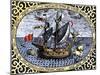 Victoria, One of Magellan's Fleet Which Circumnavigated the Earth, c.1519-1520-null-Mounted Giclee Print