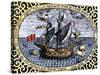 Victoria, One of Magellan's Fleet Which Circumnavigated the Earth, c.1519-1520-null-Stretched Canvas