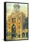 Victoria Palace Theatre-Peter Miller-Framed Stretched Canvas