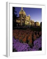 Victoria Parliament Building, British Columbia, Canada-Michele Westmorland-Framed Photographic Print