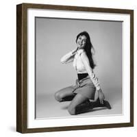 Victoria Principal-null-Framed Photo