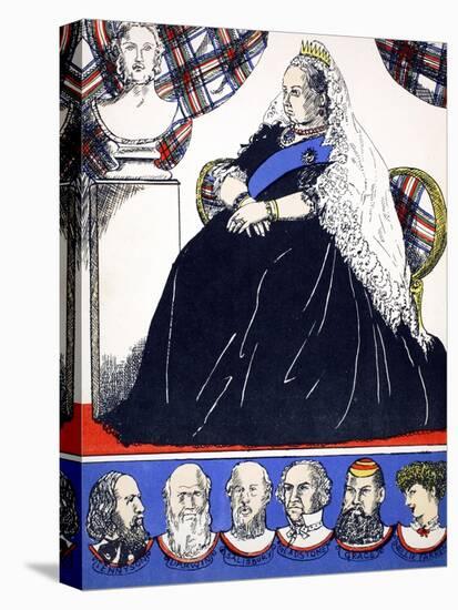 Victoria, Queen of Great Britain and Ireland from 1837, (1932)-Rosalind Thornycroft-Stretched Canvas