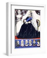 Victoria, Queen of Great Britain and Ireland from 1837, (1932)-Rosalind Thornycroft-Framed Giclee Print
