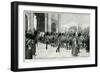 Victoria's Coffin, Procession Through Marble Arch-F. De Haenen-Framed Art Print